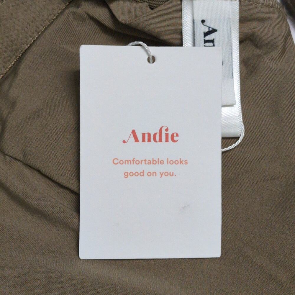 Andie Tahiti One Piece Ditsy Floral Olive Swimwear Bathing Suit Size S New - Picture 11 of 12